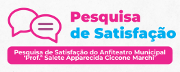 pesquisa de satisfação ANFITEATRO
