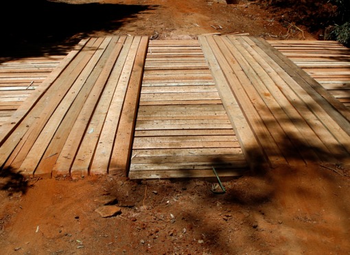 Secretaria de Serviços Municipais realizou reforma e manutenção em ponte da Zona Rural