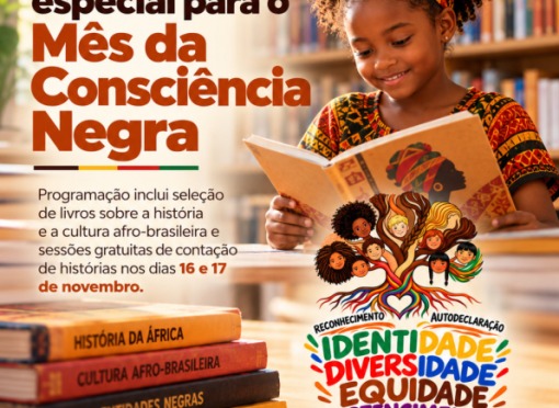 Biblioteca Municipal de Leme promove programação especial para o Mês da Consciência Negra