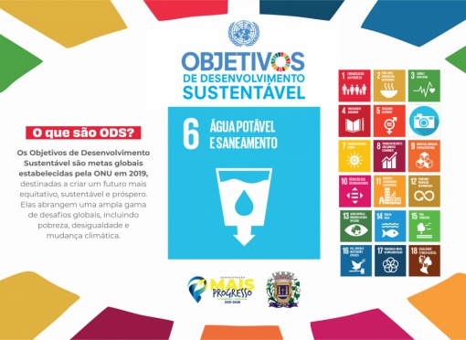 Prefeitura de Leme e os Objetivos de Desenvolvimento Sustentável – ODS 6: Água Potável e Saneamento