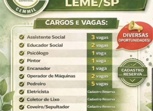 CEMMIL abre inscrições para Processo Seletivo