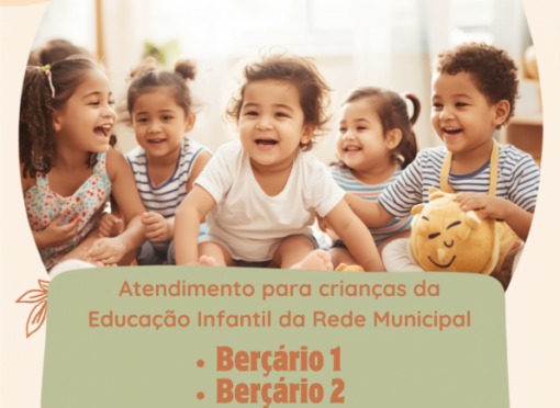 Creche Plantão na rede municipal para o período de férias
