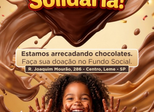 Ainda há tempo para doações da Páscoa Solidária 2026