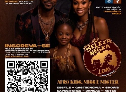 Leme realiza Concurso Beleza Negra em celebração ao Mês da Consciência Negra