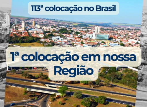 Leme conquista destaque nacional no IPS Brasil e lidera ranking regional de progresso social