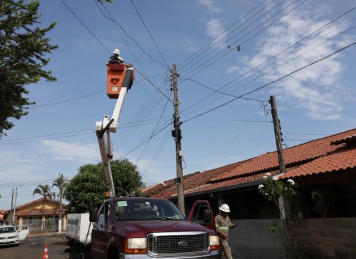 Começaram as trocas das lâmpadas na Cidade