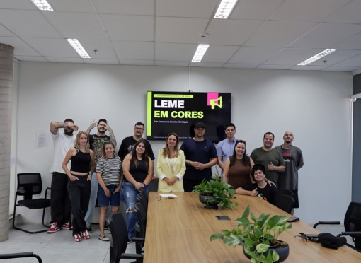 Prefeitura de Leme realiza primeira reunião do projeto “Leme em Cores” com artistas da cidade