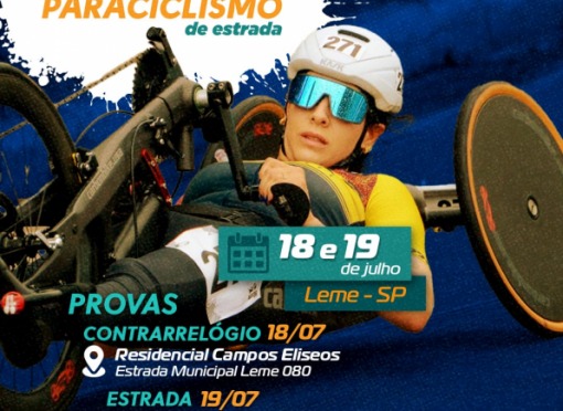 Leme recebe pela sexta vez o Campeonato Brasileiro de Paraciclismo