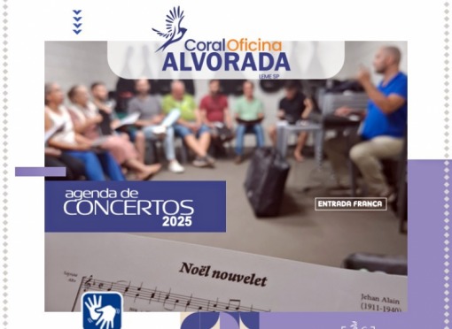 Antiga Prefeitura de Leme recebe Concerto Natalino do Coral Oficina Alvorada