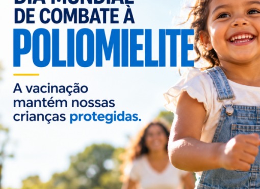 Secretaria de Saúde reforça a importância da vacinação contra a poliomielite