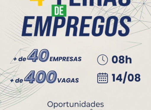 4º Feirão de Empregos de Leme oferece mais de 400 vagas em mais de 100 funções