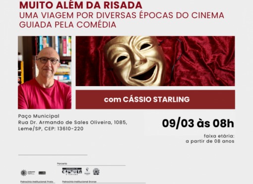Leme recebe programação do Pontos MIS com oficina e sessões gratuitas de cinema em março