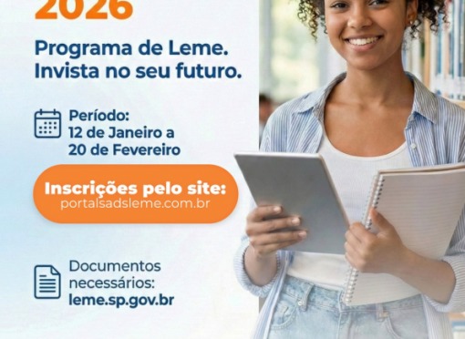 SADS informa sobre inscrições para o Programa Bolsas de Estudos