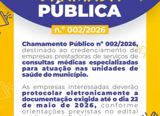 Prefeitura de Leme abre chamamento público para ampliar consultas médicas especializadas na rede municipal