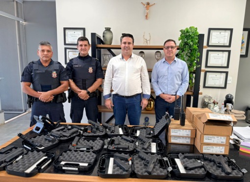 Guarda Civil de Leme recebe novos equipamentos e terá reforço no efetivo