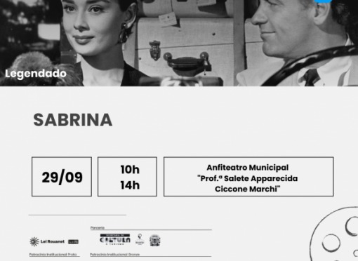 Cinema Pontos MIS apresenta clássicos “Sabrina” e “Charada” no Anfiteatro Municipal