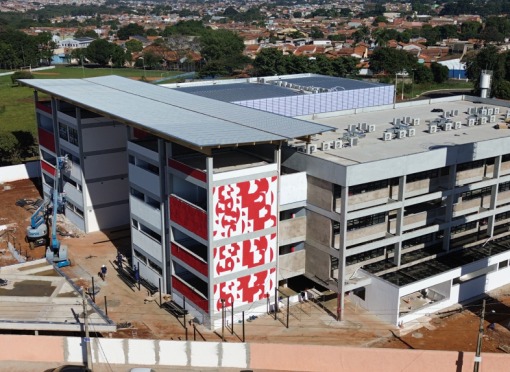 Nova Escola Estadual está em fase final da construção