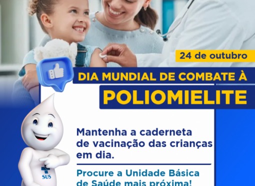 Dia Mundial do Combate à Poliomielite