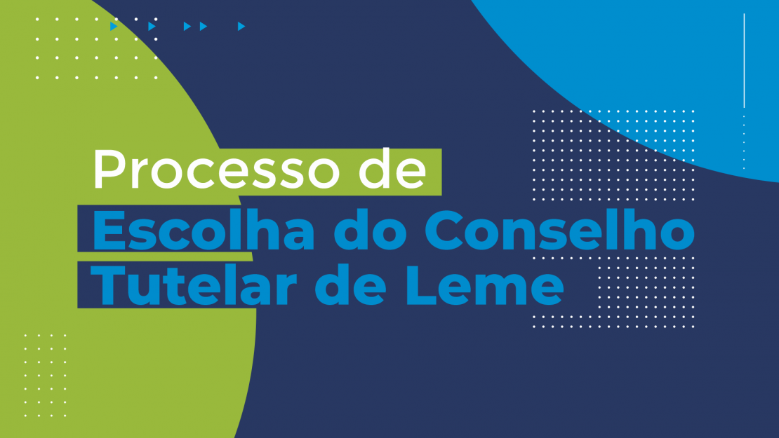 PROCESSO DE ESCOLHA PARA MEMBROS DO CONSELHO TUTELAR