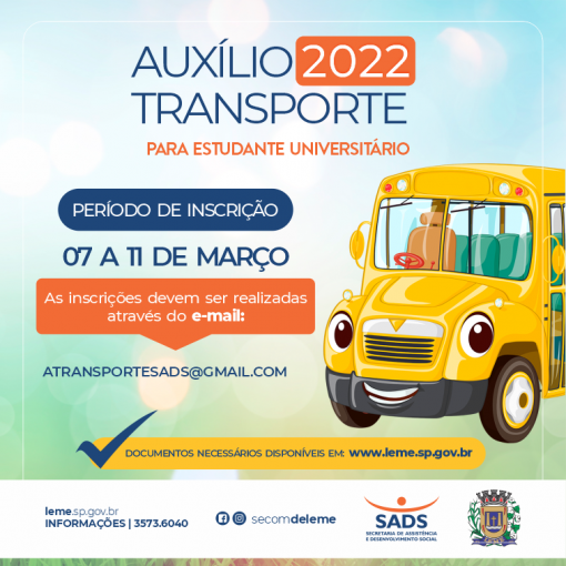 Auxílio Transporte - Universitário
